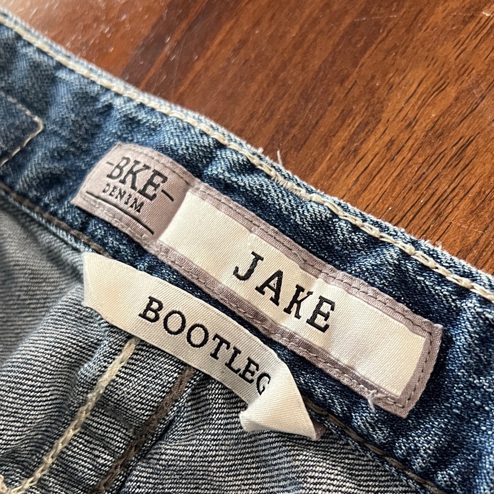 BKE Jake Bootcut Men's Jeans - Classic Blue